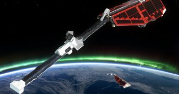 Misja Swarm / credits: ESA/AOES Medialab