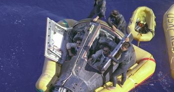 Gemini 8 po zakończeniu misji / Credits - NASA