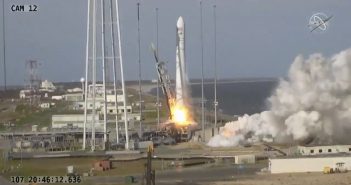 Start rakiety Antares 230 - 17.04.2019 / Credits - NASA TV