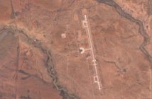 Zdjęcie satelitarne Spaceport America z 9 maja 2019 / Credits - Unia Europejska, na bazie danych z satelity Sentinel 2, EO Browser, Sentinel Hub