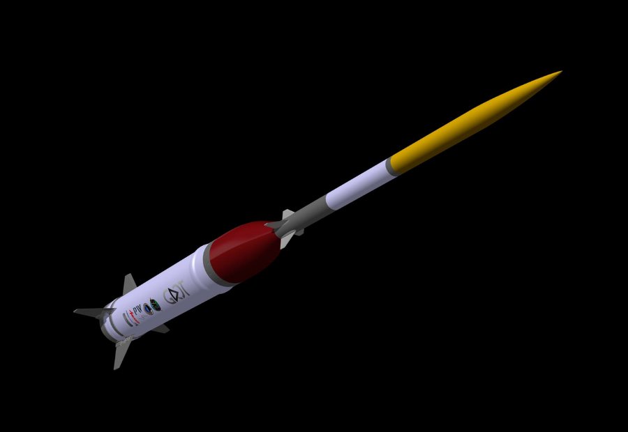 Model rakiety Grot / Credits - SKA
