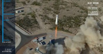 Jedenasty lot rakiety New Shepard - 02.05.2019 / Credits - Blue Origin