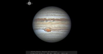 Widok WCP w dniu 22 maja 2019 / Credits - astronom amator Anthony Wesley z Australii