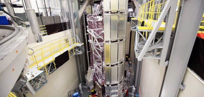 Platforma satelitarna JWST po zakończeniu testów termiczno-próżniowych / Credits - Northrop Grumman