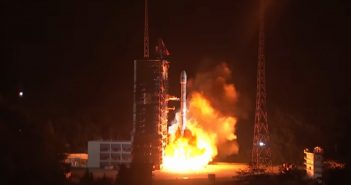 Start CZ-3B z Beidou-3 IGSO2 / Credits - CCTV