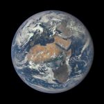 Spojrzenie na Afrykę z pokładu sondy DSCOVR / Credits - NASA