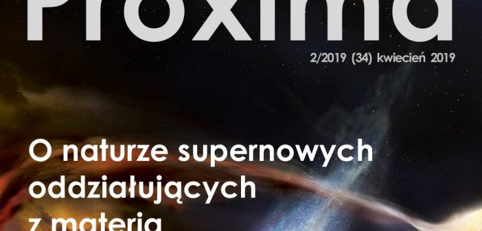 Okładka biuletynu PROXIMA 2/2019 / Credits - PROXIMA