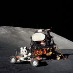 Lądownik księżycowy z misji Apollo 17 (1972) / Credits - NASA