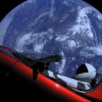 Tesla Roadster i Starman rozpoczynają swoją podróż po Układzie Słonecznym - pierwszy start Falcona Heavy / Credits - SpaceX