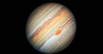 Jowisz w dniu 27 czerwca 2019 - obraz instrumentu WCP3 z teleskopu Hubble / Credits - NASA, ESA, A. Simon, M.H. Wong