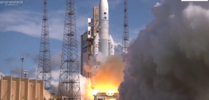 Start Ariane 5 - 6 sierpnia 2019 / Credits - Arianespace