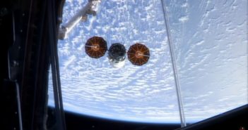 Pojazd Cygnus NG-11 opuszcza ISS / Credits - NASA TV