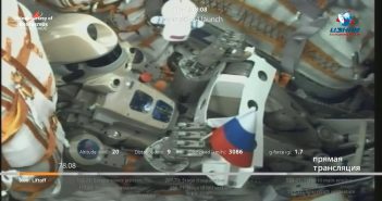 Skybot-850 podczas startu / Credits - NASA TV