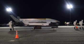 Koniec misji OTV-5 / Credits - USAF