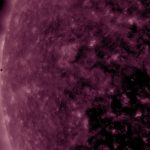 Wejście Merkurego na tarczę Słońca - 11.11.2019 / Credits - NASA, SDO