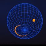 Możliwy wygląd południowego bieguna pulsara J0030+0451 / Credits - NASA’s Goddard Space Flight Center