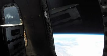 Widok na Ziemię podczas lotu New Shepard z 11 grudnia 2019 / Credits - Blue Origin