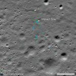 Miejsce uderzenia lądownika Vikram w Księżyc / Credits - NASA/Goddard/Arizona State University