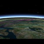 Pozycja satelitów Kosmos 2542 i NROL-61 w dniu 30 stycznia 2020 tuż przed godziną 21:00 CET / Credits - AGI, Michael Thompson