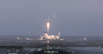 Start rakiety Falcon 9 z szóstą paczką satelitów Starlink / Credits - SpaceX