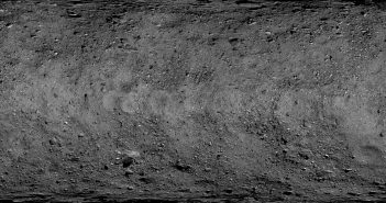 Moizaika planetoidy Bennu / Credits - NASA/Goddard/University of Arizona