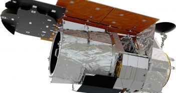 Wygląd teleskopu WFIRST - wizualizacja z 2018 roku (początek fazy B projektu) / Credits - NASA