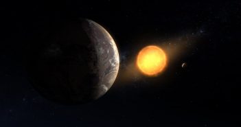 Wizja artystyczna Kepler-1649c / Credits - NASA/Ames Research Center/Daniel Rutter