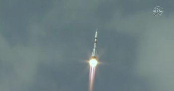 Start misji Sojuz MS-16 / Credits - NASA TV
