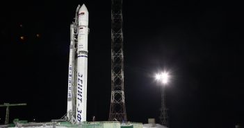 Rakieta Zenit-3F ze stopniem Fregat-SB - zdjęcie z 2017 roku (start z satelitą Angosat)/ Credits - TsENKI / Roscosmos