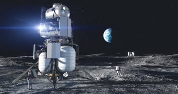 Lądownik ILV konsorcjum National Team – grafika / Credits – Blue Origin, National Team