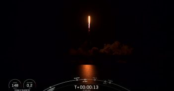 Start dziewiątej paczki satelitów Starlink - 13.06.2020 / Credits- SpaceX