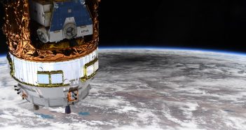 Spojrzenie z pokładu ISS na cień Księżyca podczas zaćmienia obrączkowego z 21 czerwca 2020 / Credits - NASA
