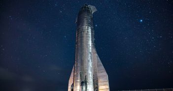 Model Mk1 pojazdu Starship / Credits - SpaceX