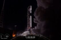 Start rakiety Falcon 9 z satelitą GPS III SV04 - 06.11.2020 / Credits - SpaceX