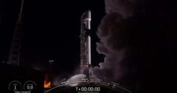 Start rakiety Falcon 9 z satelitą GPS III SV04 - 06.11.2020 / Credits - SpaceX