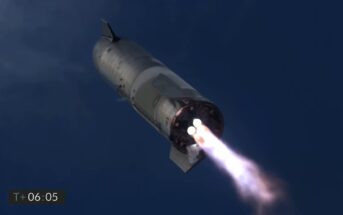 Ujęcie z testu SN10 / Credits - SpaceX