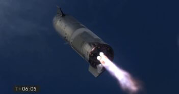Ujęcie z testu SN10 / Credits - SpaceX