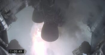 Ostatnie ujęcie z pokładu SN11 / Credits - SpaceX