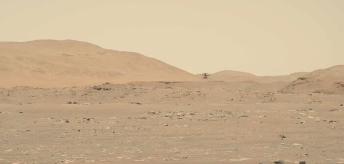 Trzeci lot Ingenuity / Credits - NASA, JPL