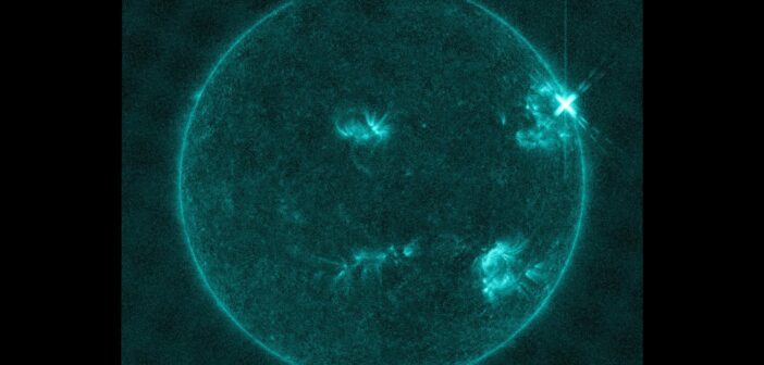 Widok Słońca na 6 minut po fazie maksymalnej rozbłysku X1.5 z 3 lipca 2021 / Credits - NASA, SDO