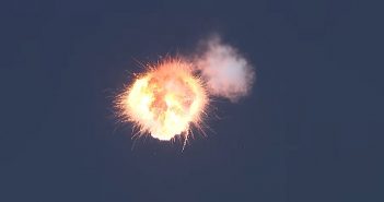 Eksplozja rakiety Firefly Alpha - 3 września 2021 / Credits - Firefly
