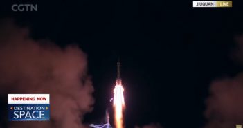 Start misji Shenzhou-13 / Credits - CGTN