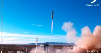 Początek misji New Shepard - 19 (NS-19) / Credits - Blue Origin