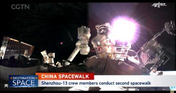Drugi spacer kosmiczny misji Shenzhou-13 / Credits - CGTN