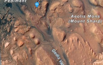 Curiosity 7 stycznia 2022 / Credits - NASA