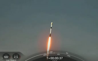 Start rakiety Falcon 9 z 35 paczką Starlinków - 03.02.2022 / Credits - SpaceX