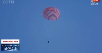 Koniec misji Shenzhou-13 / Credits - CGTN