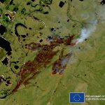 Pożary lasów na Syberii w 2022 roku okiem satelitów Sentinel / Credits - ESA, Komisja Europejska, Copernicus