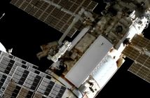 Prace na zewnątrz modułu Nauka przy ramieniu ERA - 17.08.2022 / Credits - NASA TV