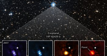 Obraz egzoplanety HIP 65426 b za pomocą instrumentów NIRCAM i MIRI teleskopu JWST / Credits - Credit: NASA/ESA/CSA, A Carter (UCSC), ERS 1386 team, A. Pagan (STScI).